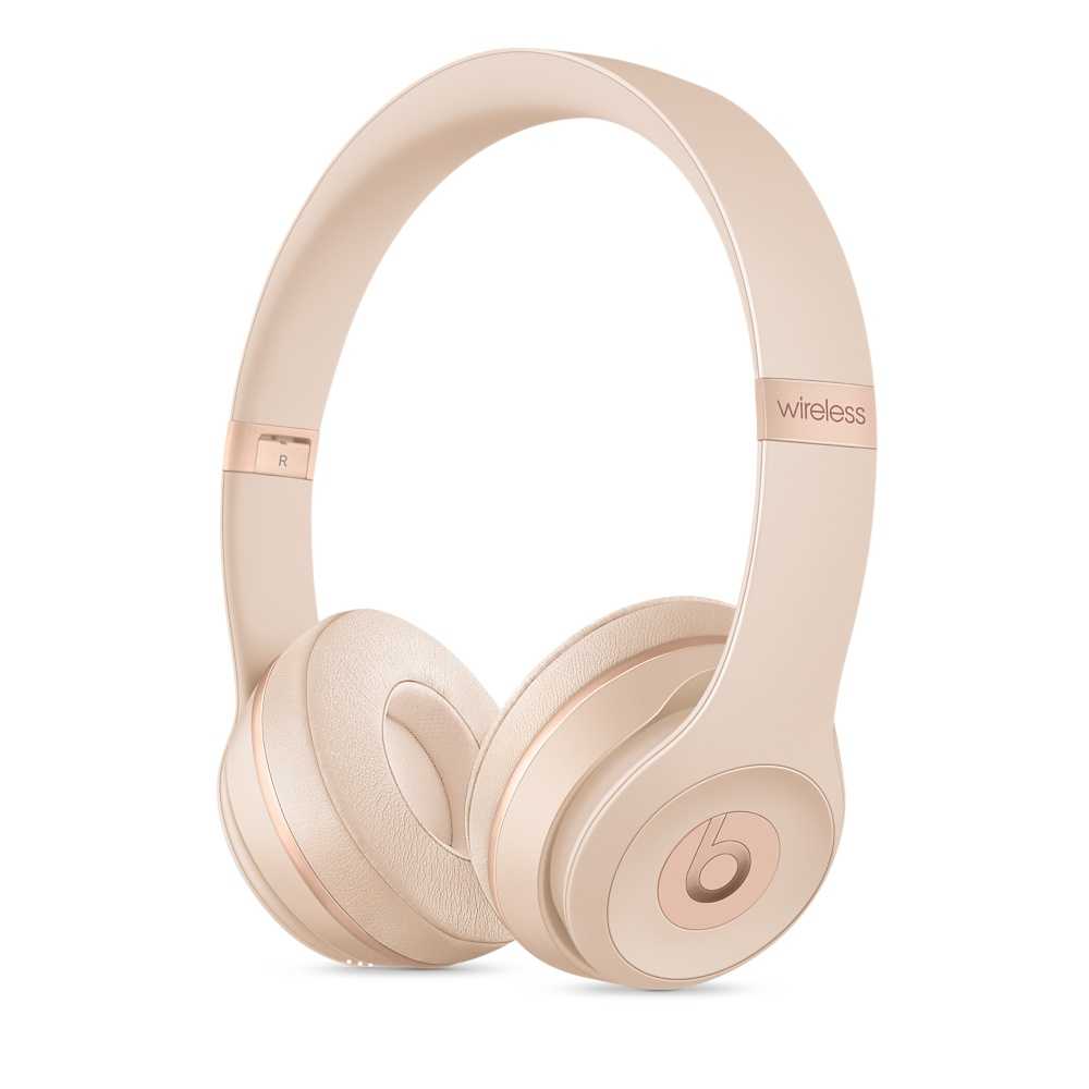 Beats Solo Wireless Over Ear Headphone Matte Gold A Mgd