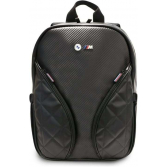 BMW M Collection Carbon PU Leather Carry-On Backpack 15
