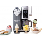 Ninja CREAMi Scoop and Swirl Soft Serve and Ice Cream Maker NC701
