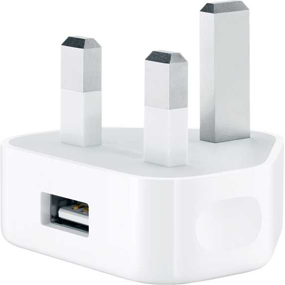 Apple 3pin 5W USB Power Adapter (MD812)