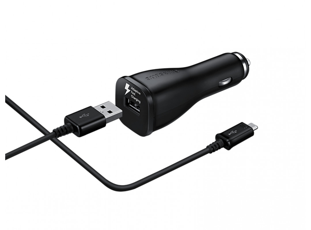 Samsung Car Charger 15W with Type- C to A Cable - Black (LN915CBEGSA)
