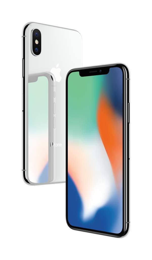 Apple iPhone X with FaceTime - 256GB, 4G LTE, Silver