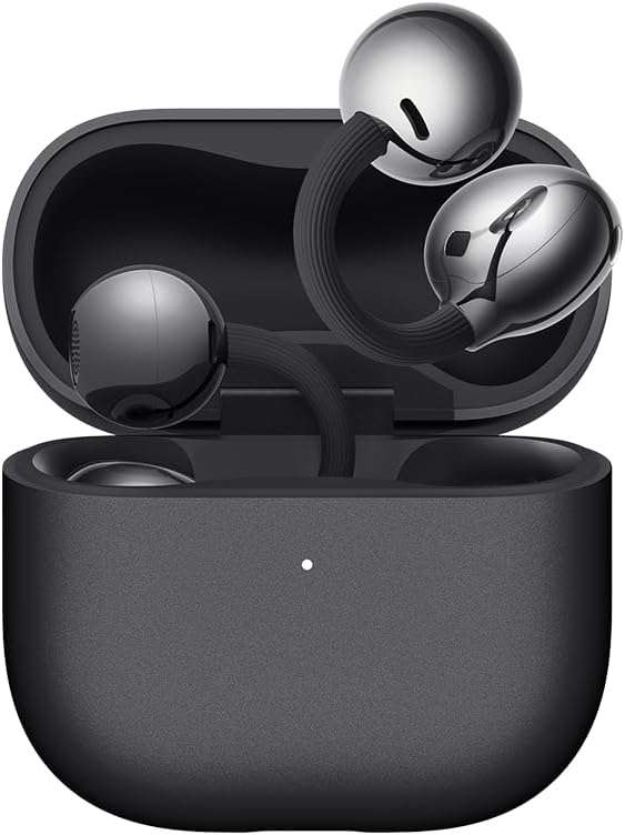 HUAWEI FreeClip 2 Open-Ear Clip-On Earbuds – 38H Battery, Dual Driver, IP57, iOS & Android (Black)