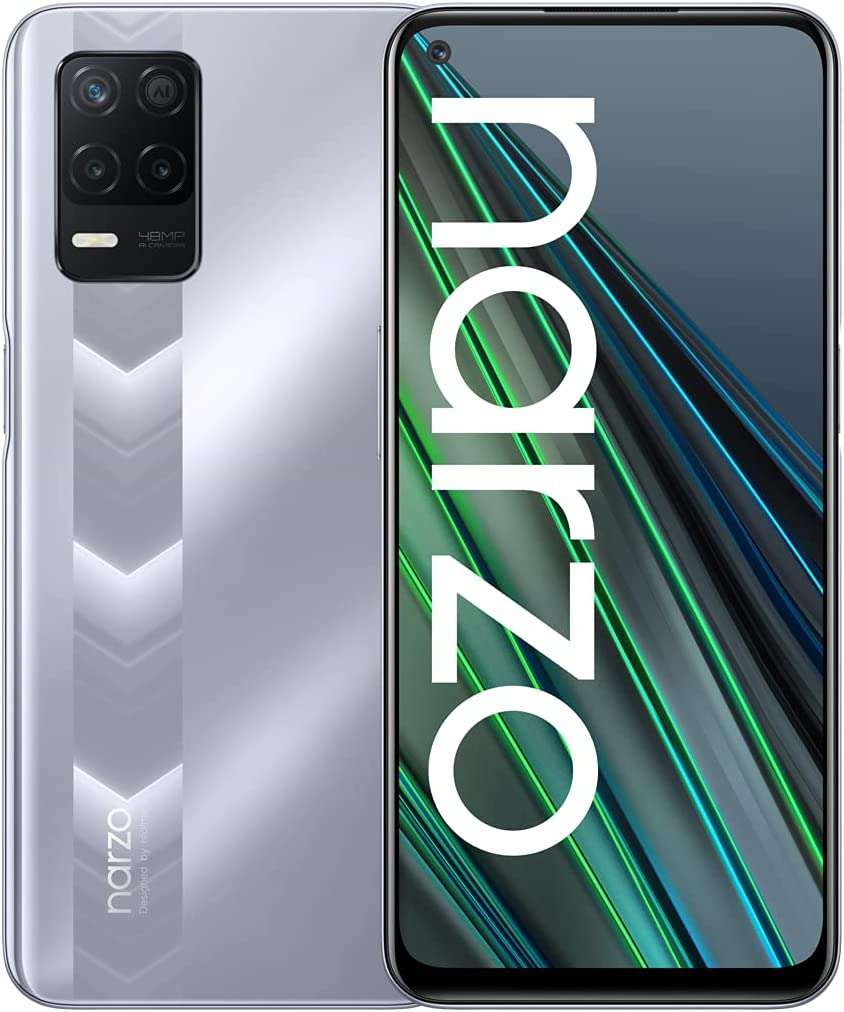 Realme Narzo 30 Dual Sim 4GB RAM 128GB 5G Racing Silver 