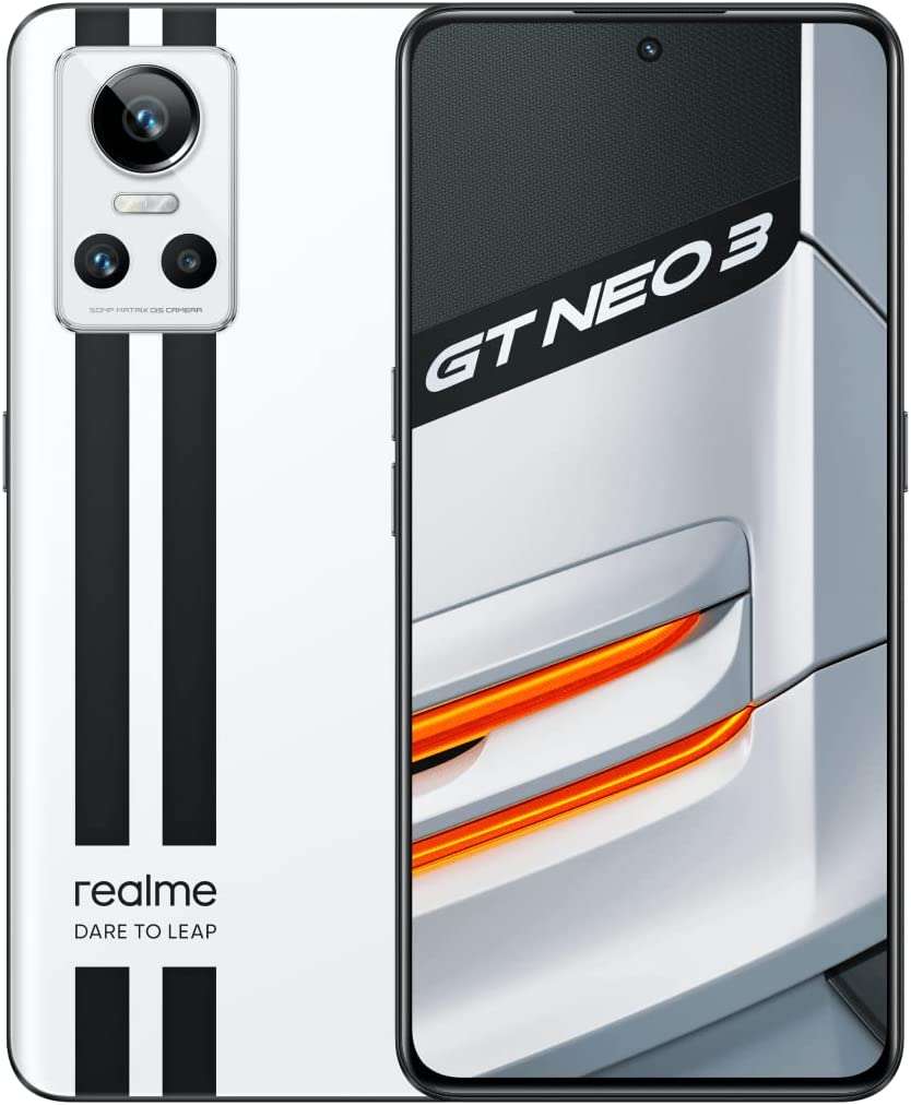 Realme GT Neo 3 150W Dual SIM 12GB RAM 256GB 5G Silverstone White