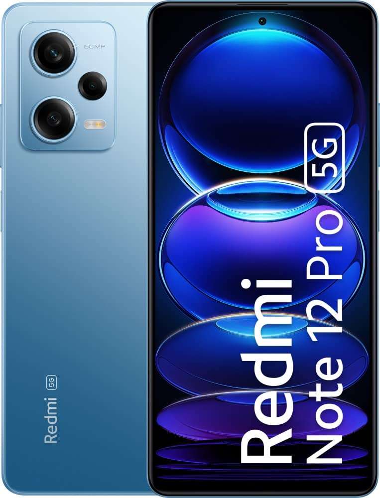 Xiaomi Redmi Note 12 Pro Dual Sim 8GB RAM 256GB 5G Glacier Blue - Global Version
