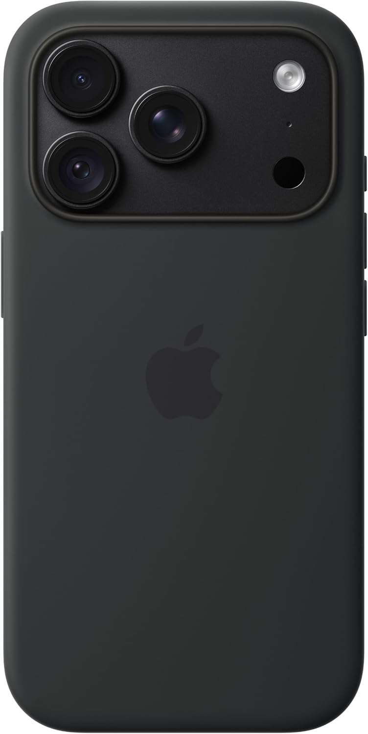 Apple iPhone 18 Pro Silicone Case with MagSafe – Black