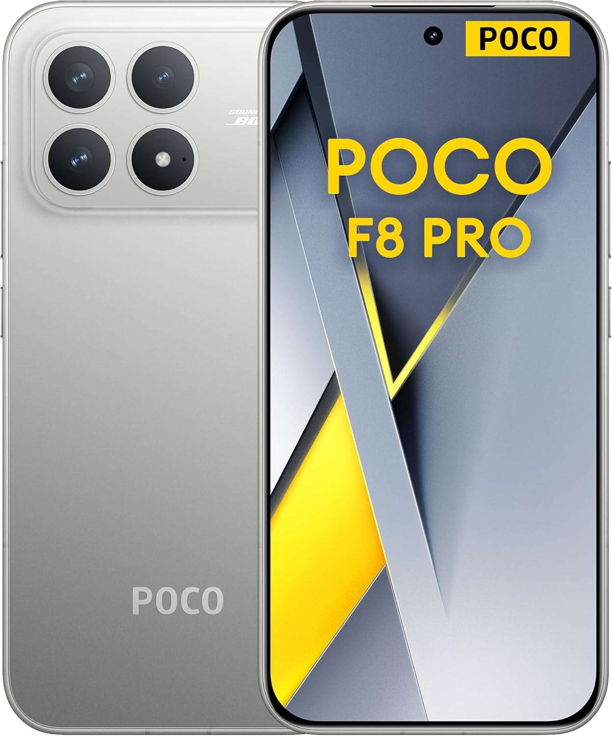 Xiaomi POCO F8 Pro Dual SIM 12GB RAM 512GB 5G Titanium Silver - Global Version