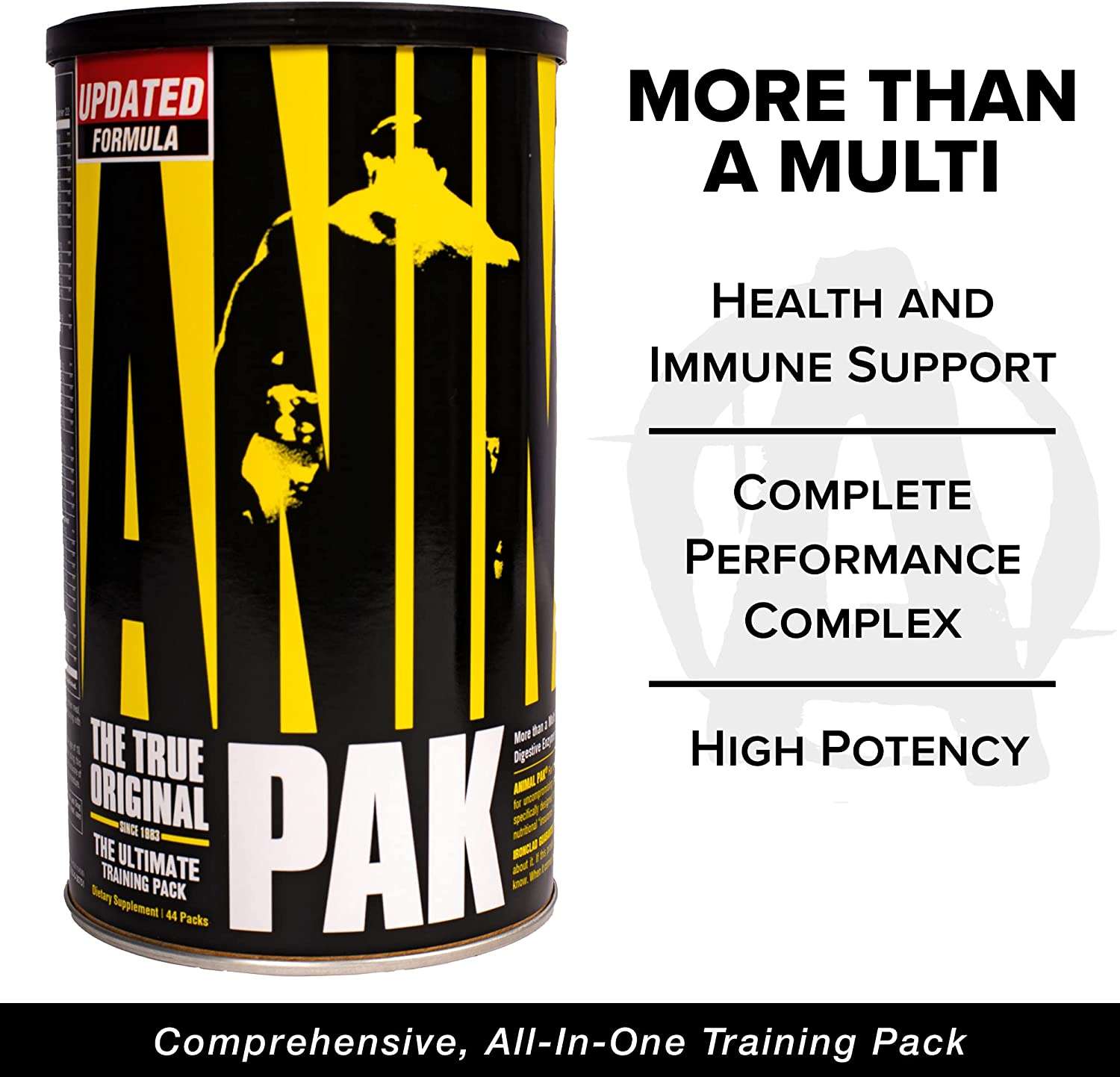 Animal Pak – Convenient All-in-One Vitamin & Supplement Powder – Zinc,  Vitamins C, B, D, Amino Acids and More – Sports Nutrition Performance