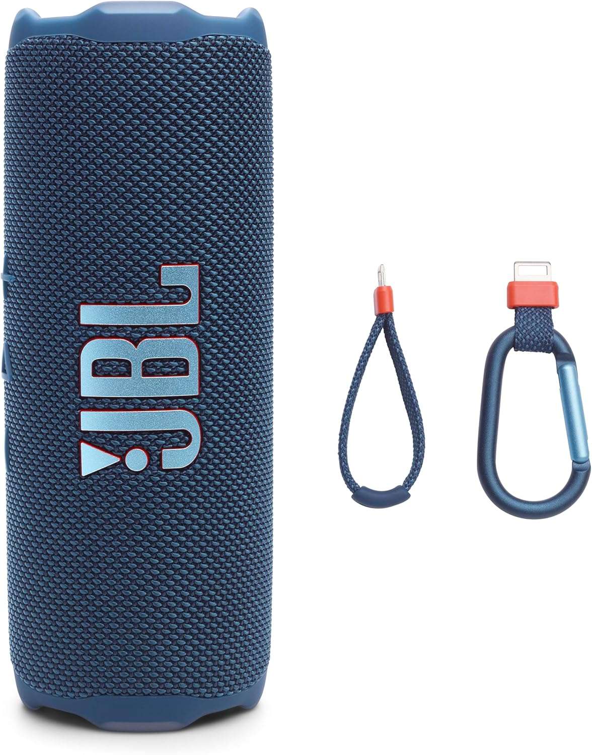JBL Flip 7 - Portable Waterproof and Drop-Proof Speaker, Bold Pro Sound with AI Sound Boost, 16Hrs of Playtime, and PushLock System with Interchangeable Accessories (Blue)