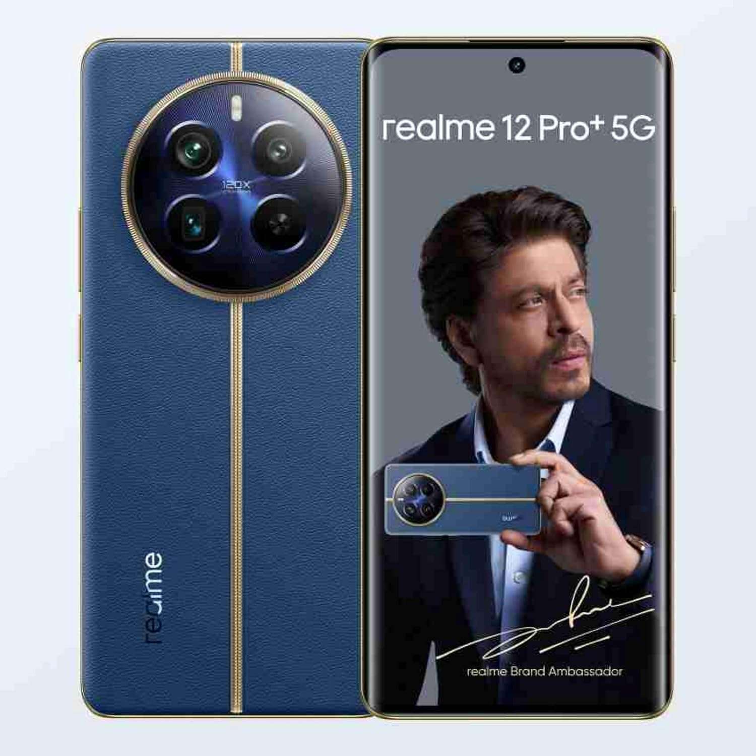 Realme 12 Pro Plus Dual-SIM 12GB RAM, 512GB 5G Submarine Blue