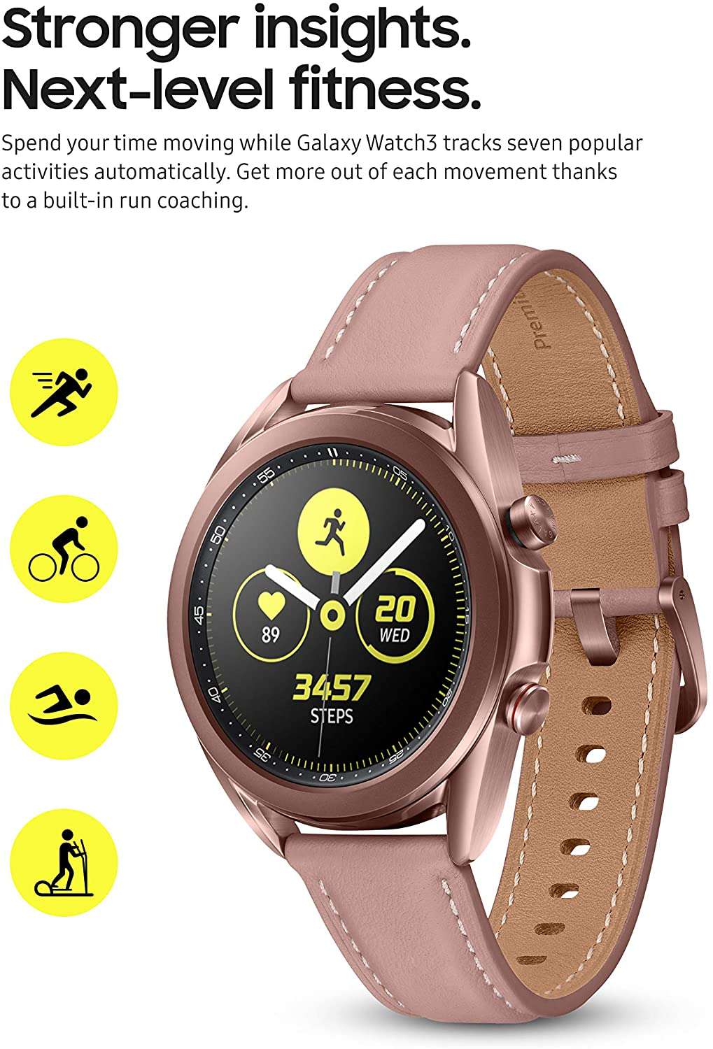Samsung Galaxy Watch 3 41mm Gps Bluetooth Mystic Bronze