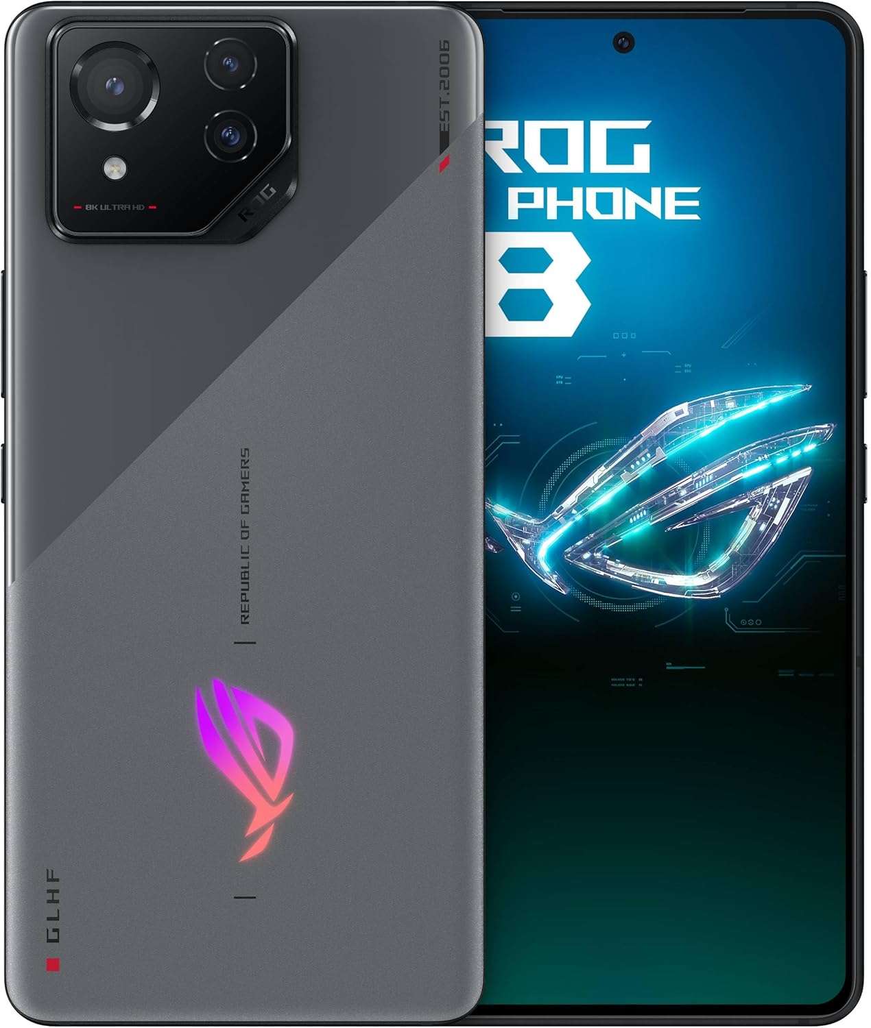 ASUS Rog Phone 8 Dual Sim 16GB RAM 256GB 5G Gray