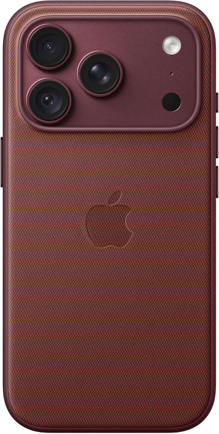 Apple iPhone 18 Pro TechWoven Case with MagSafe – Burgundy