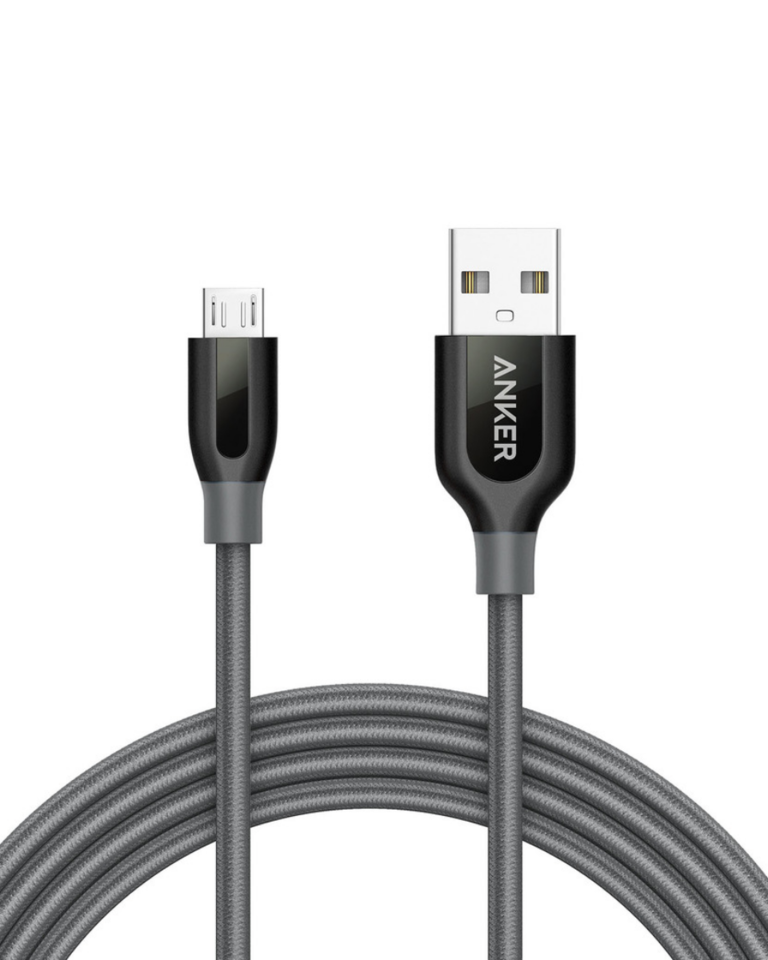Anker PowerLine+ Micro USB Cable 6ft - Gray (A8122H92)