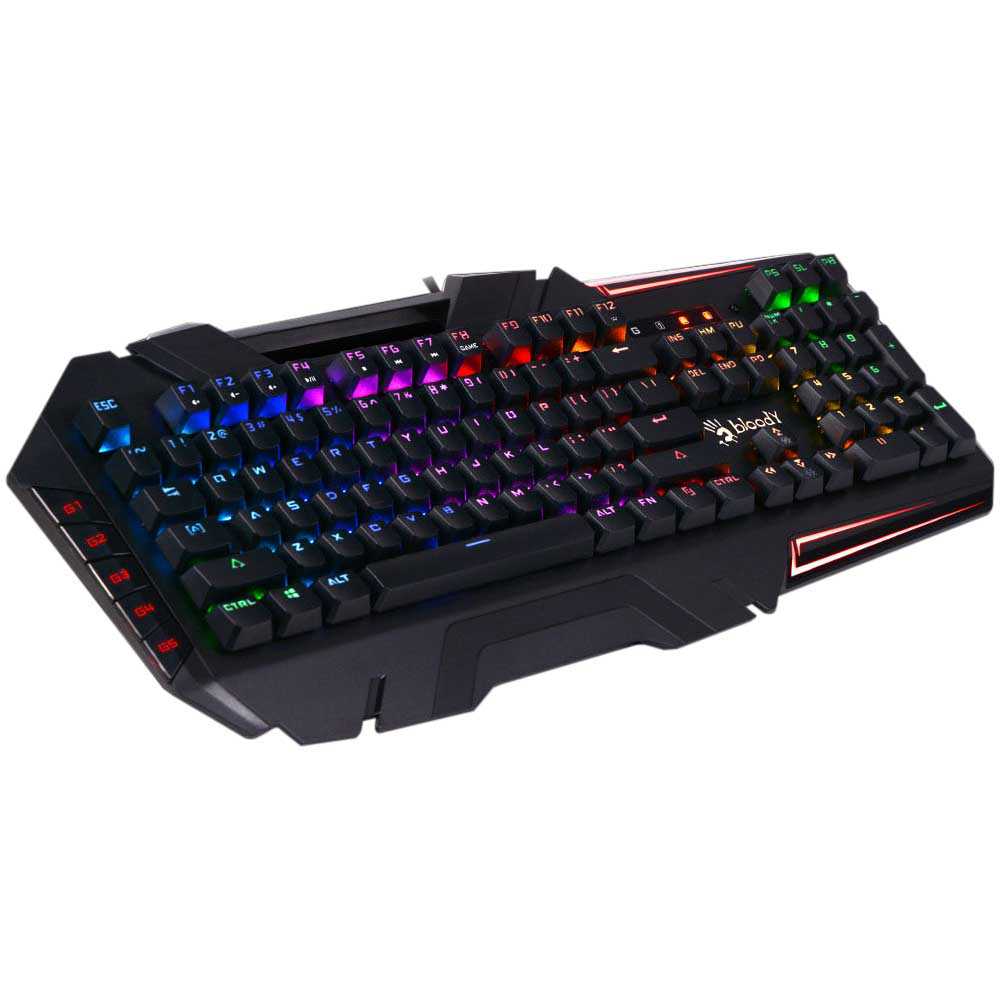 Bloody B880R Light Strike RGB Mechanical Gaming Keyboard - (Blue Switch)