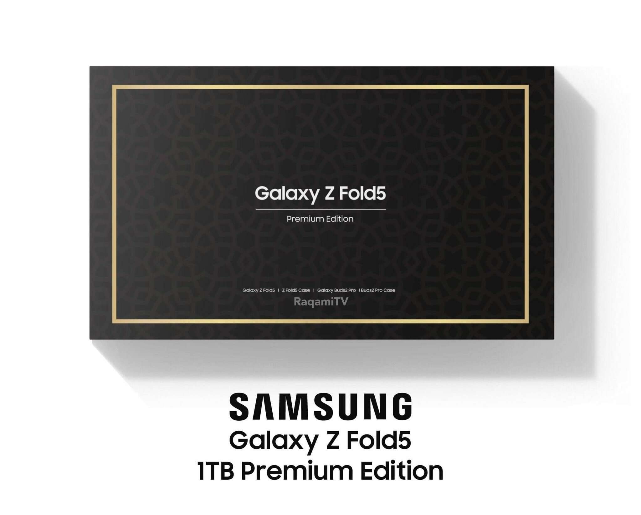Samsung Galaxy Z Fold5 Folding Phone 1TB 5G Phantom Black Premium Edition