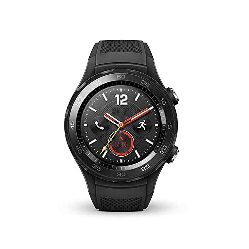 Huawei Watch 2 Sport 4G Version smart Watch, Silicone Band - Black