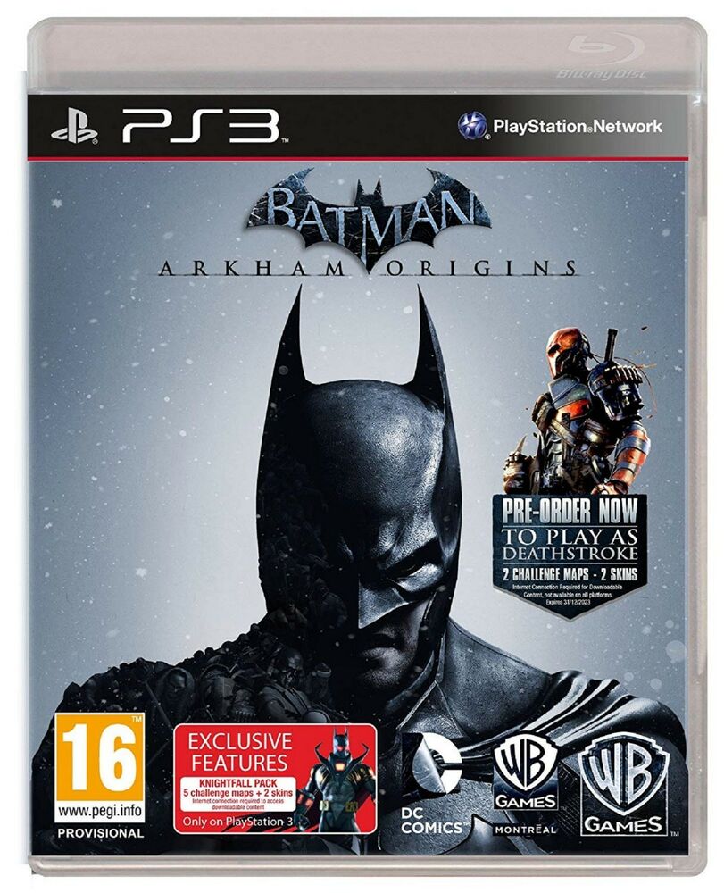 Batman: Arkham Origins for PlayStation 3