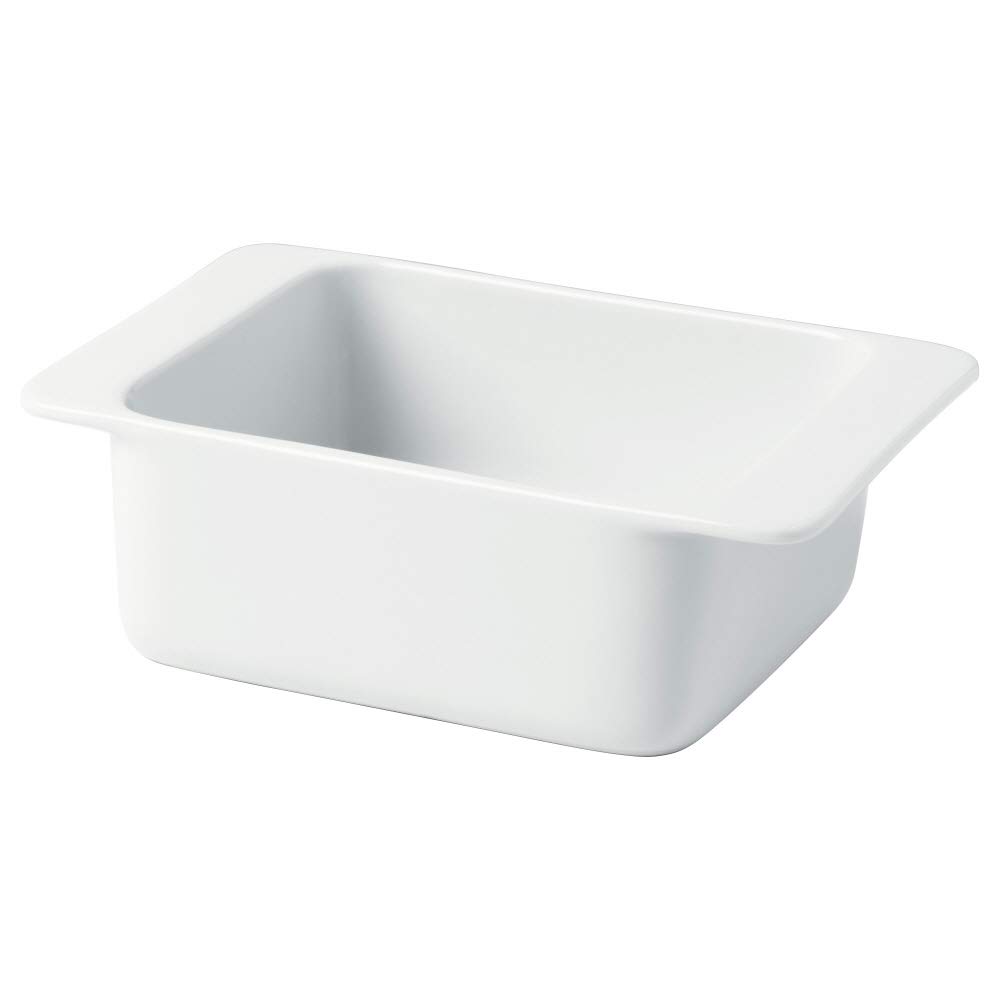 IKEA 365+ Oven dish, white, 18x13 cm