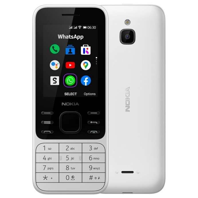 Nokia 6300 Dual SIM 4G White