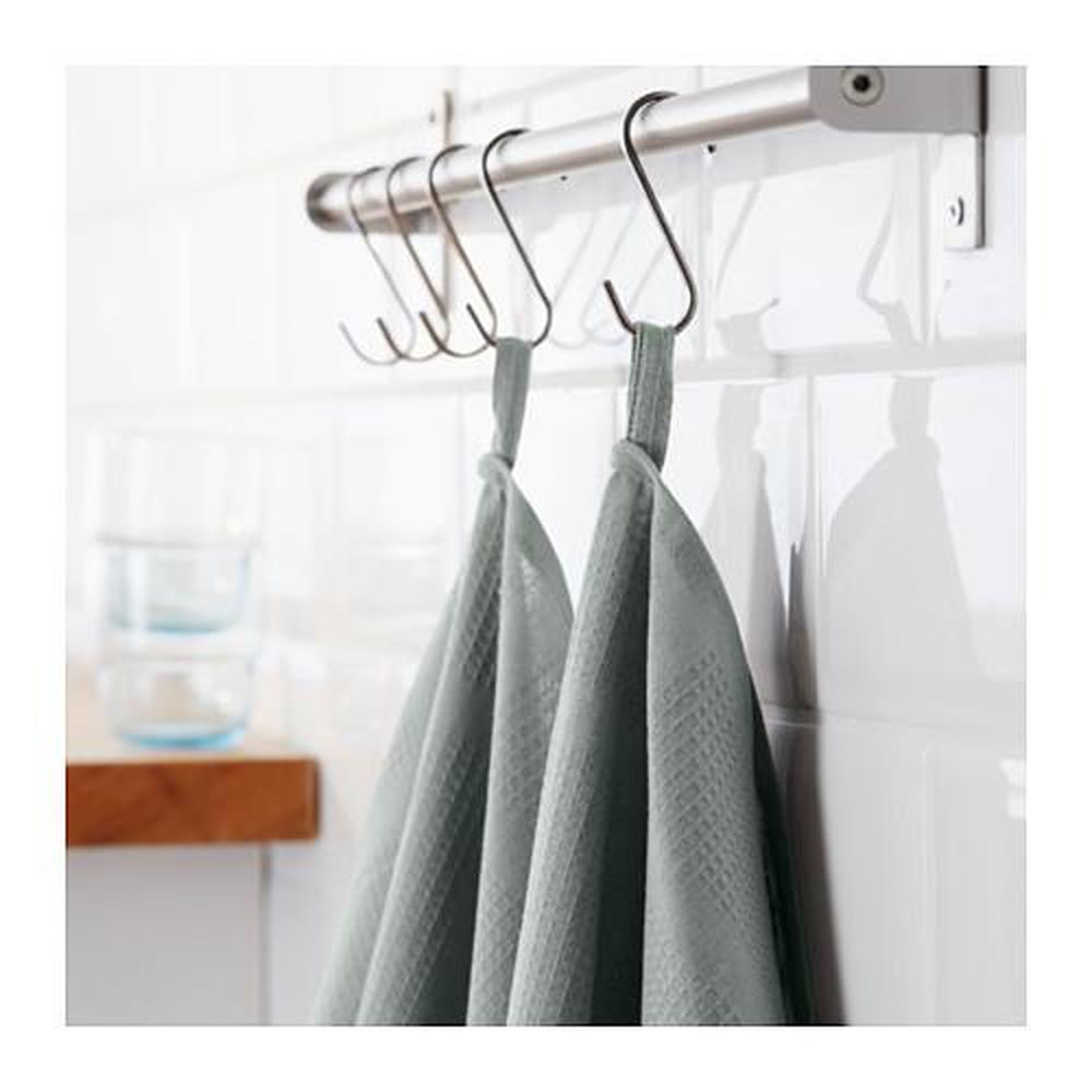 IRIS Tea towel, grey, 50x70 cm