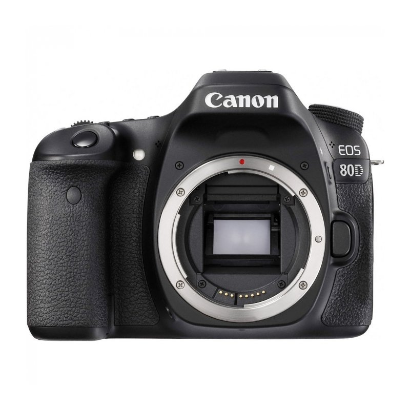 Canon EOS 80D DSLR Camera Body Only (Black)