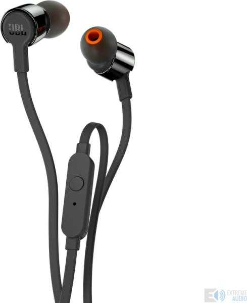 JBL T210 Stereo In-Ear Headphones - Black (T210BLK)