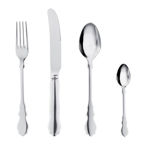 SKUREN 24-piece cutlery set, stainless steel