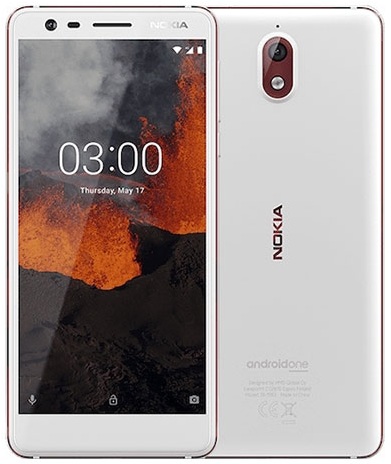 Nokia 3.1 (2018) Dual 2GB/16GB 4G LTE  White Iron
