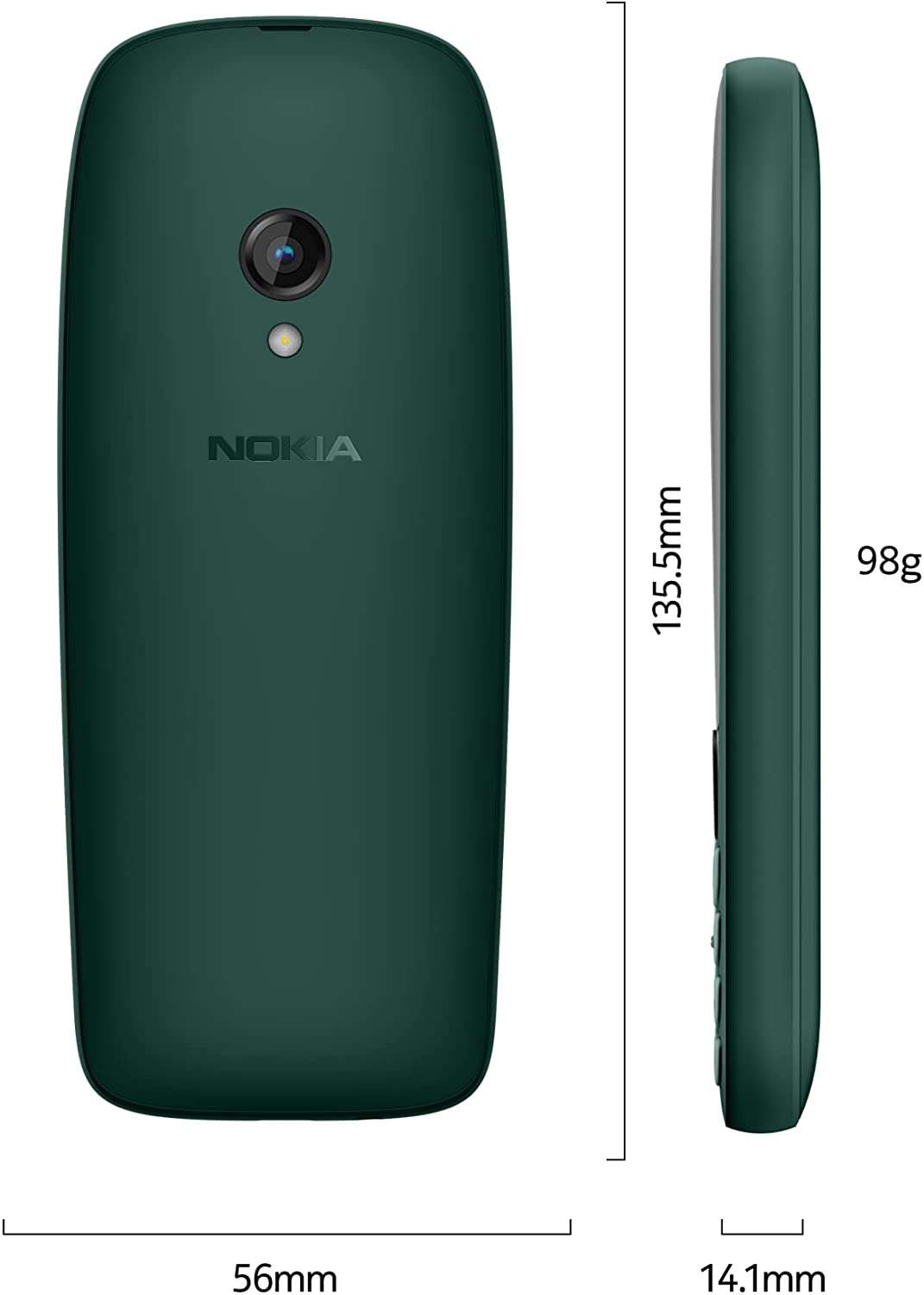 Nokia 6310 Dual Sim 2021 Green ️ 4583