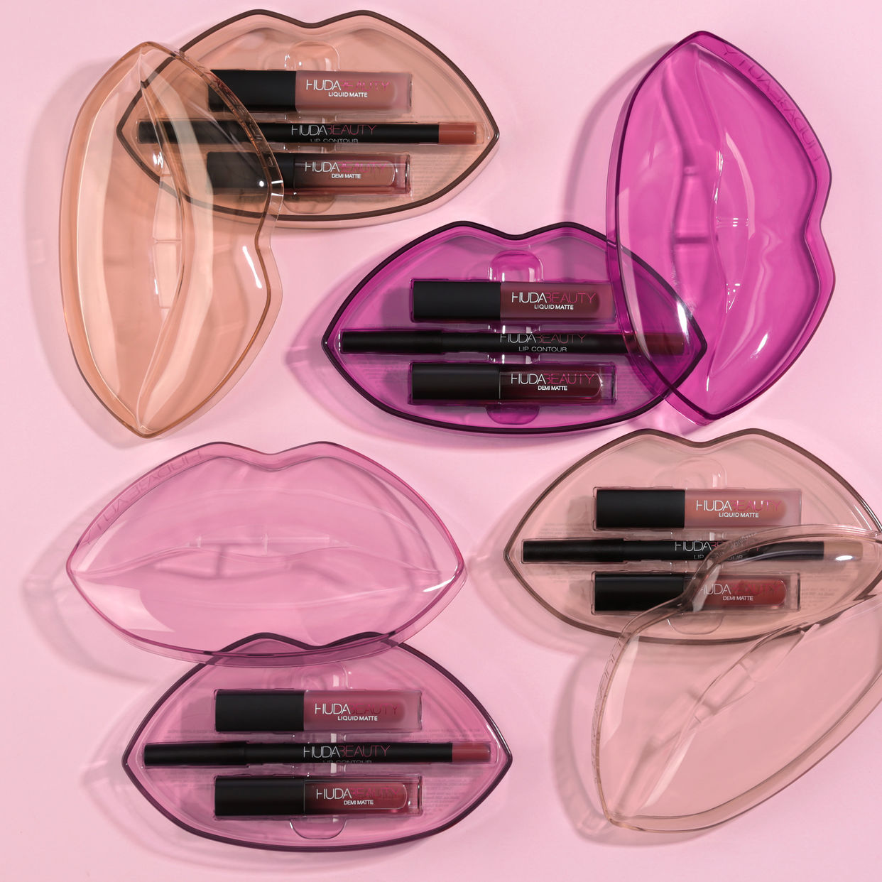 Huda Beauty Matte & Cream Lip Set Provocateur & Muse