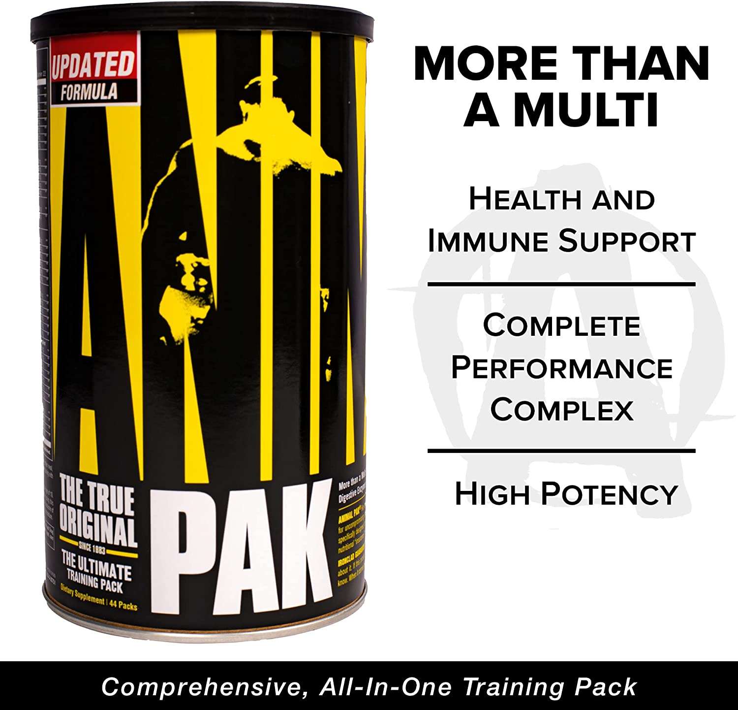 Animal Pak Vitamin Pack Supplement Zinc, Vitamin C, B, D, Amino