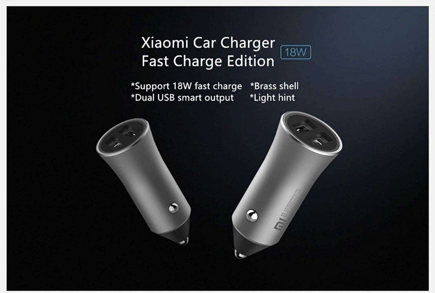 xiaomi mi car charger pro 18w