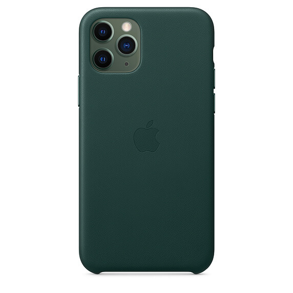 Apple Iphone 11 Pro Leather Case Forest Green