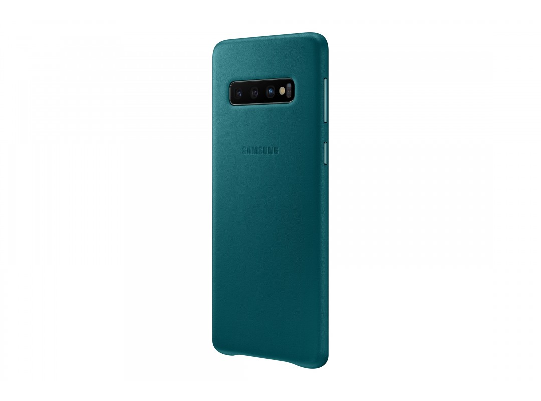 Samsung 10 plus чехлы. Чехол Samsung Leather Cover s10. Samsung Galaxy s10 Leather Cover. Samsung s10 зеленый. Leather Cover for Samsung Galaxy s10 Plus.