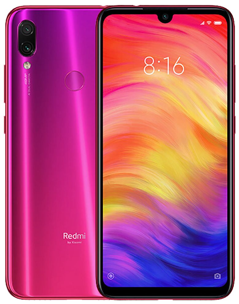 Xiaomi Redmi Note 7 PRO Dual SIM - 128GB, 6GB RAM, 4G LTE, Nebula Red