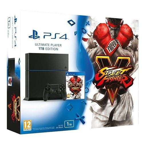landing fusionere Lab Sony PlayStation 4 Ultimate Player 1TB Edition with Street Fighter V Bundle